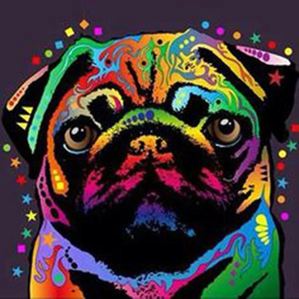 Pug Dog Colors PIX-321