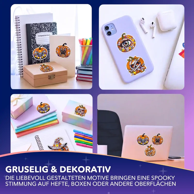 Diamond Painting Sticker - Halloween