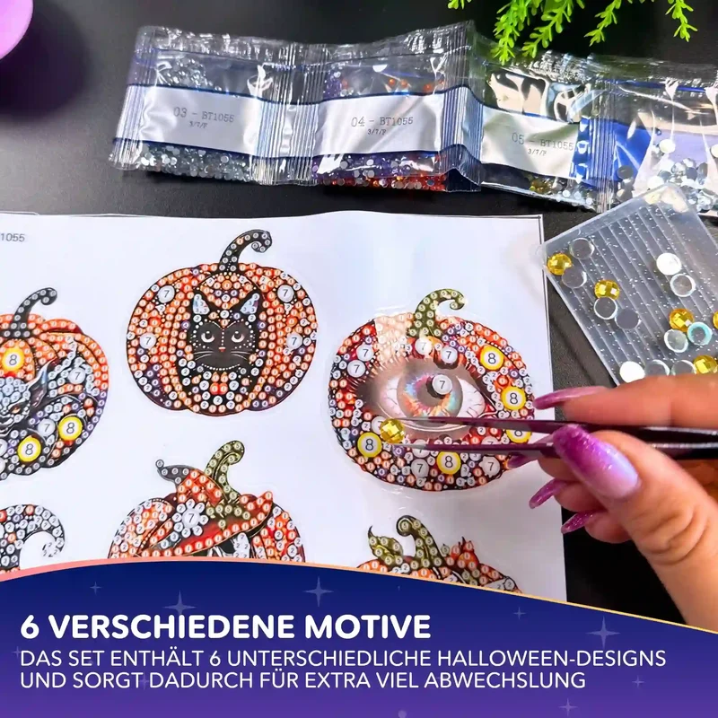 Diamond Painting Sticker - Halloween