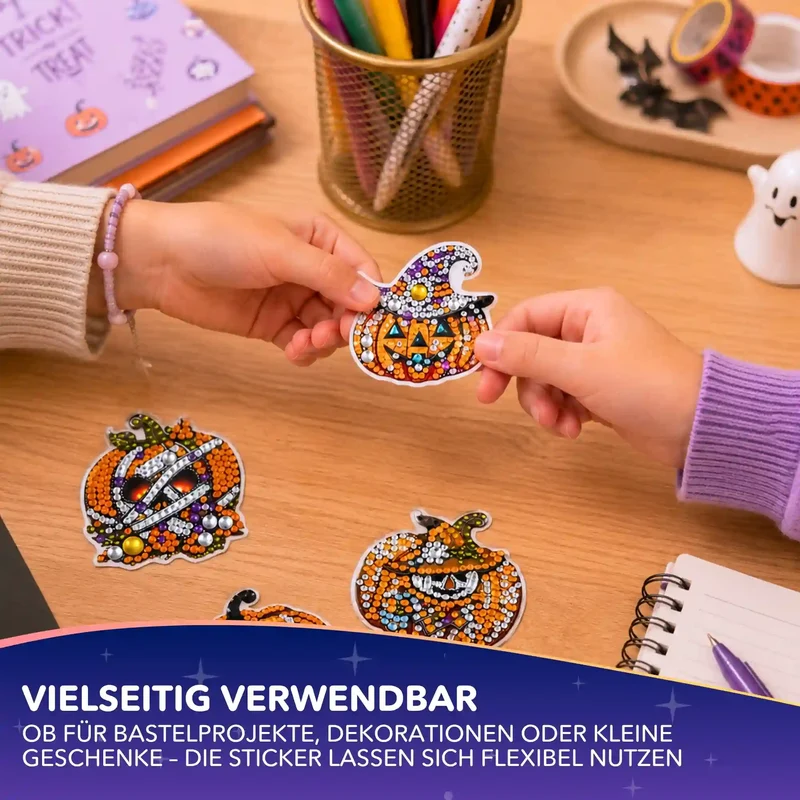 Diamond Painting Sticker - Halloween