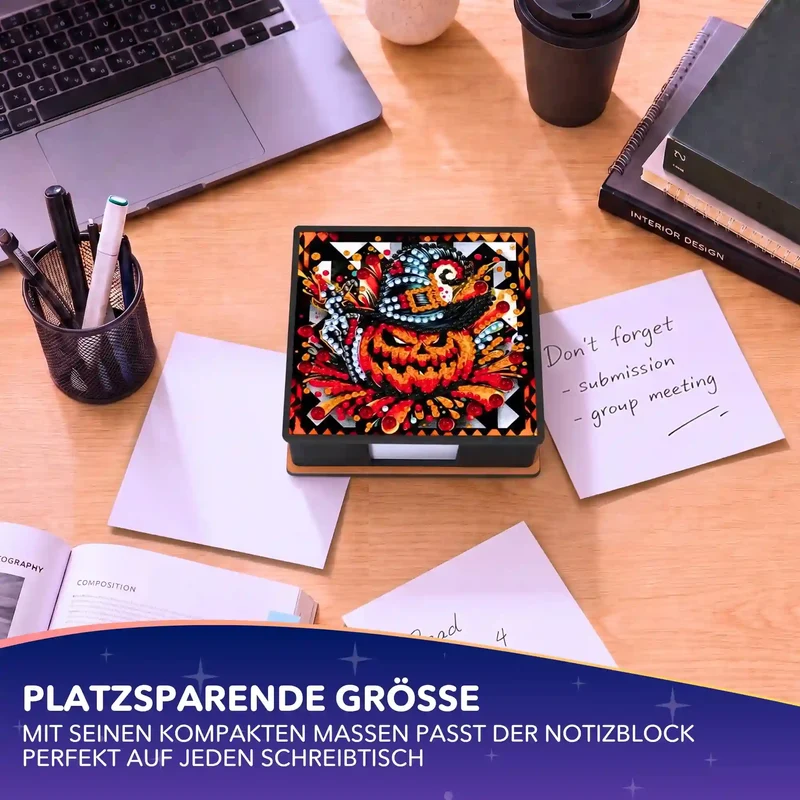 Diamond Painting Notizblock Halloween