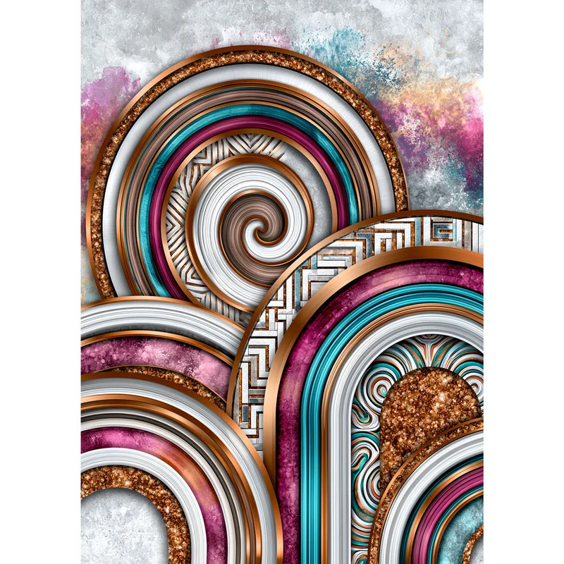 5D Diamond Painting – Kaleidoskop der Harmonie