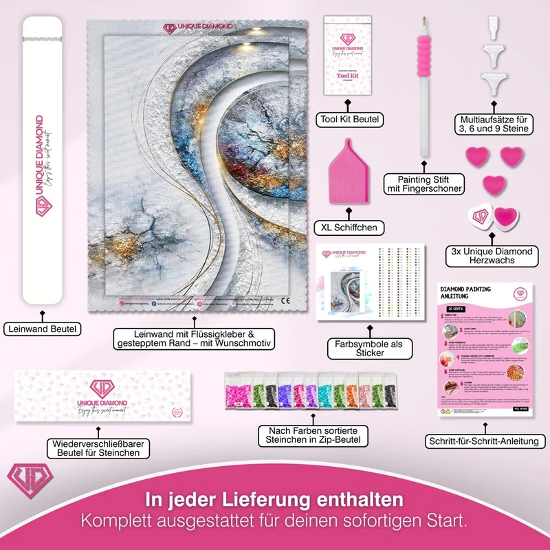 5D Diamond Painting – Sphären der Stille