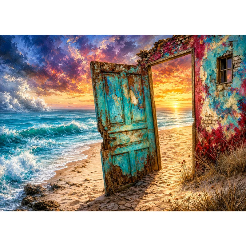 5D Diamond Painting – Schwelle zum Horizont