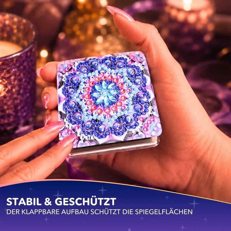 Diamond Painting - Taschenspiegel Mandala