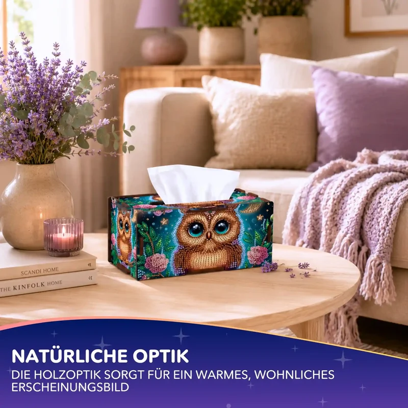 Diamond Painting - Tücherbox Eule