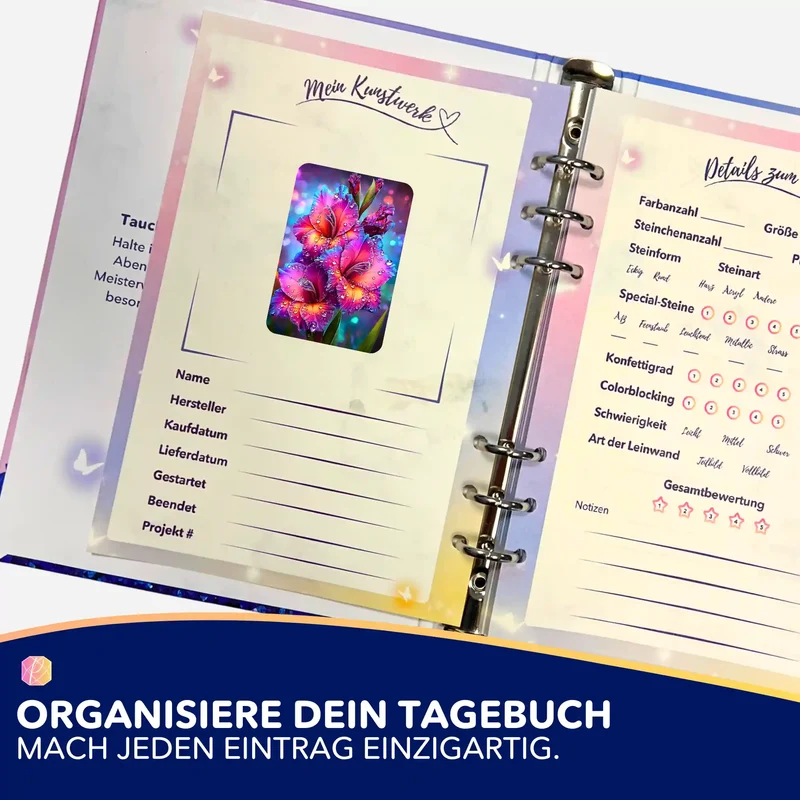 Aufkleber 5er-Set - Morgentau