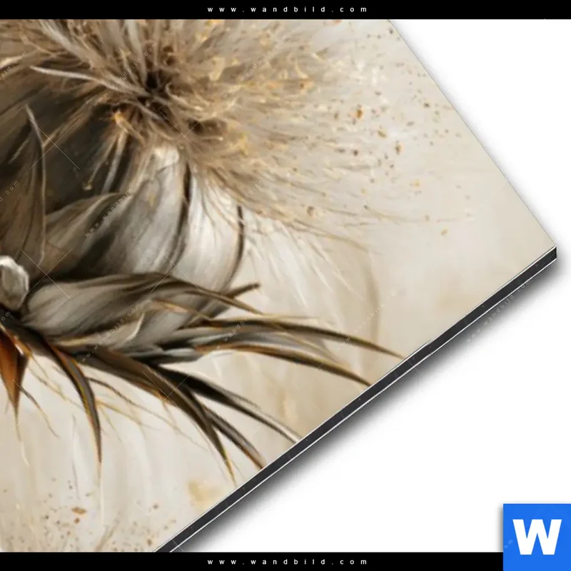 Alu-Dibond Bild | Wildblumen | Schmal
