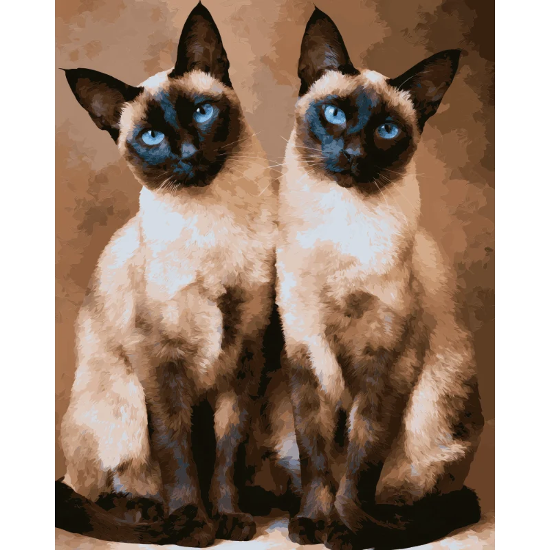 Siamesisches Duo