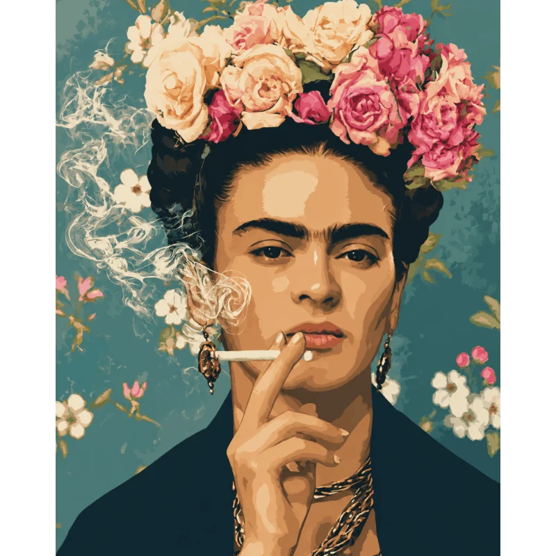 Rauchende Frida