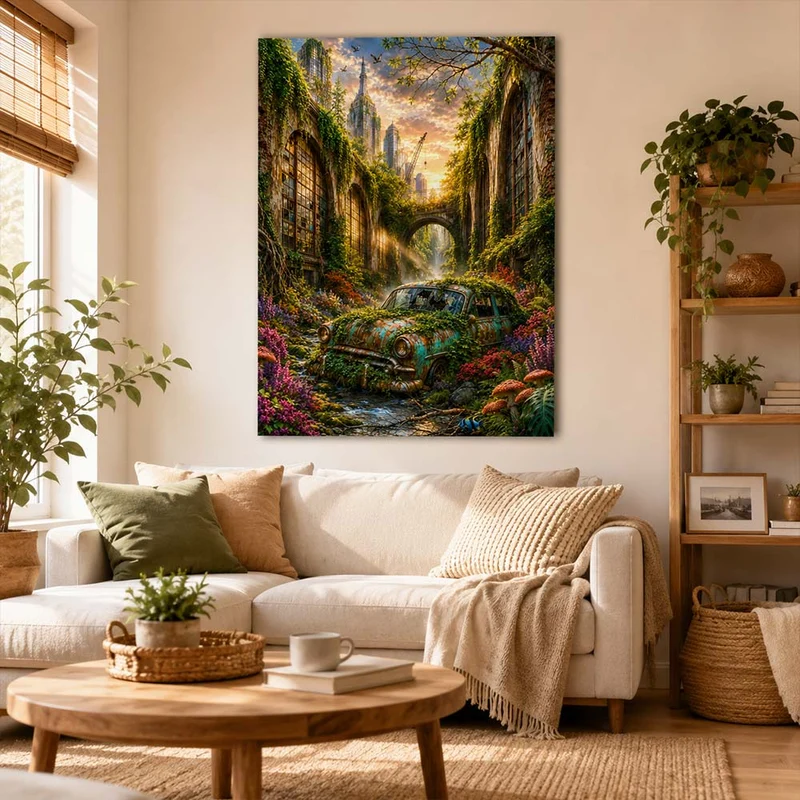 5D Diamond Painting – Die Stille nach der Zeit