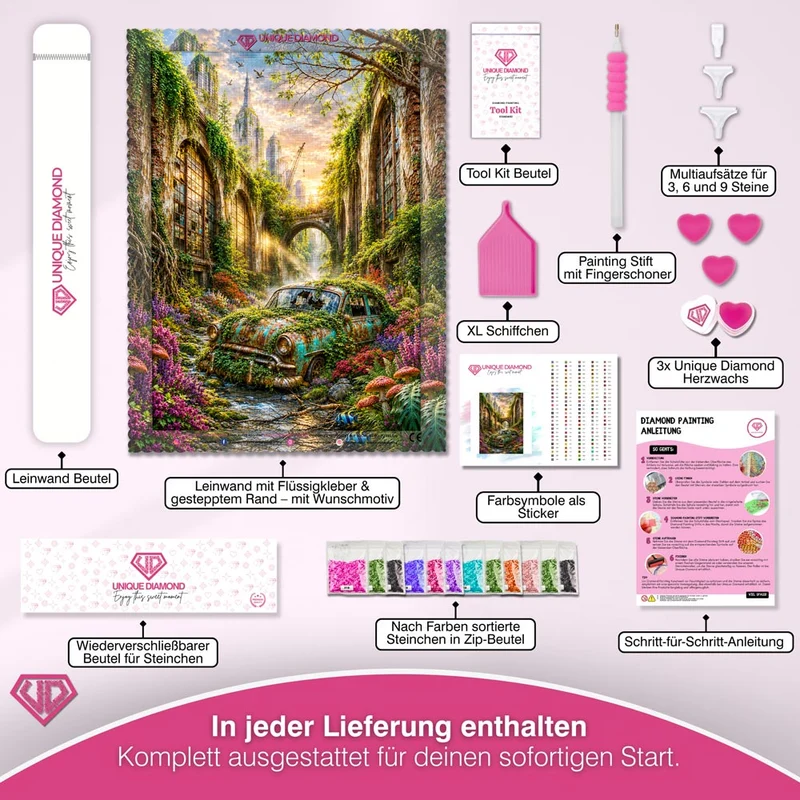 5D Diamond Painting – Die Stille nach der Zeit