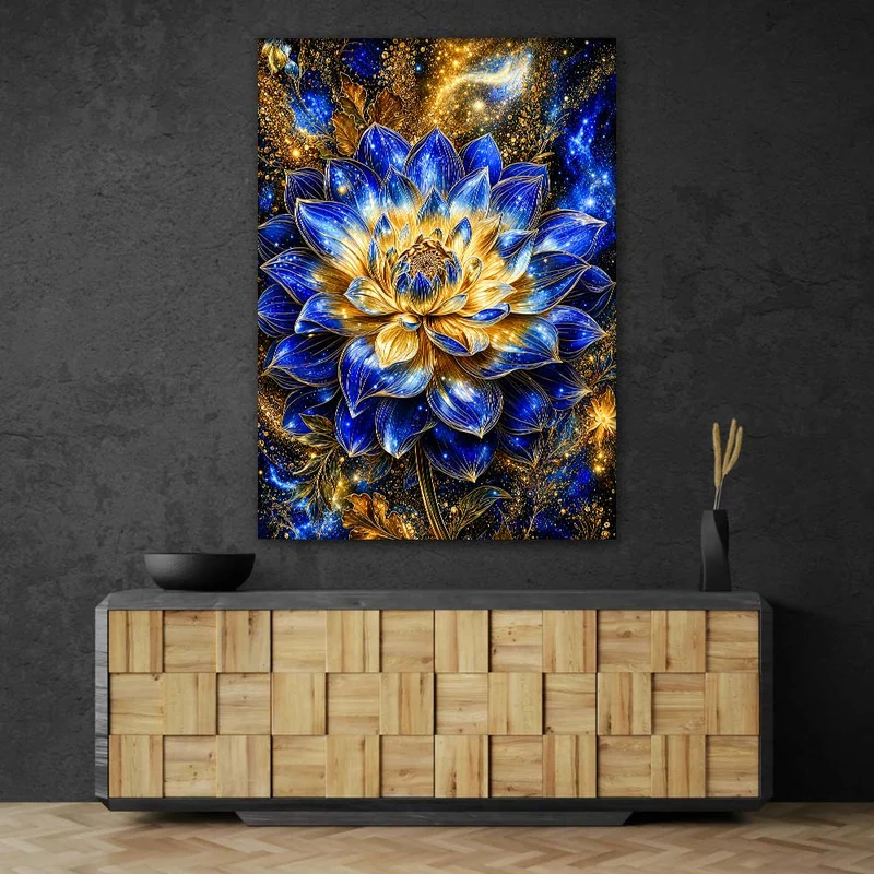 5D Diamond Painting – Kosmische Lotus-Elegie