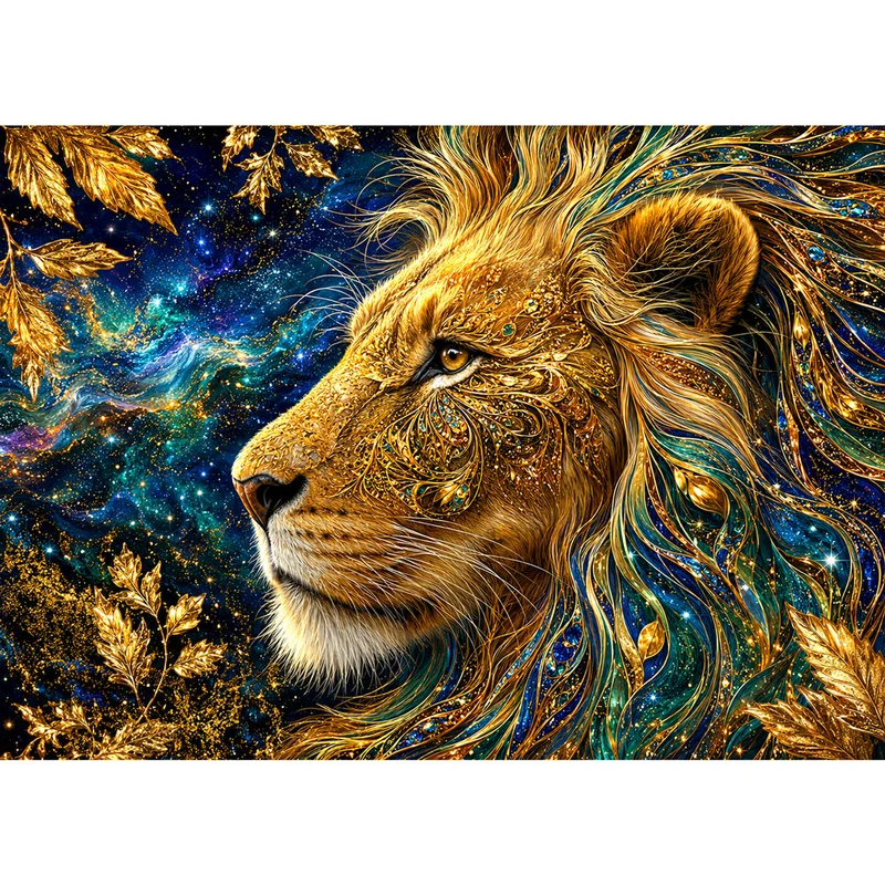 5D Diamond Painting – Imperium aus Sternenstaub und Gold