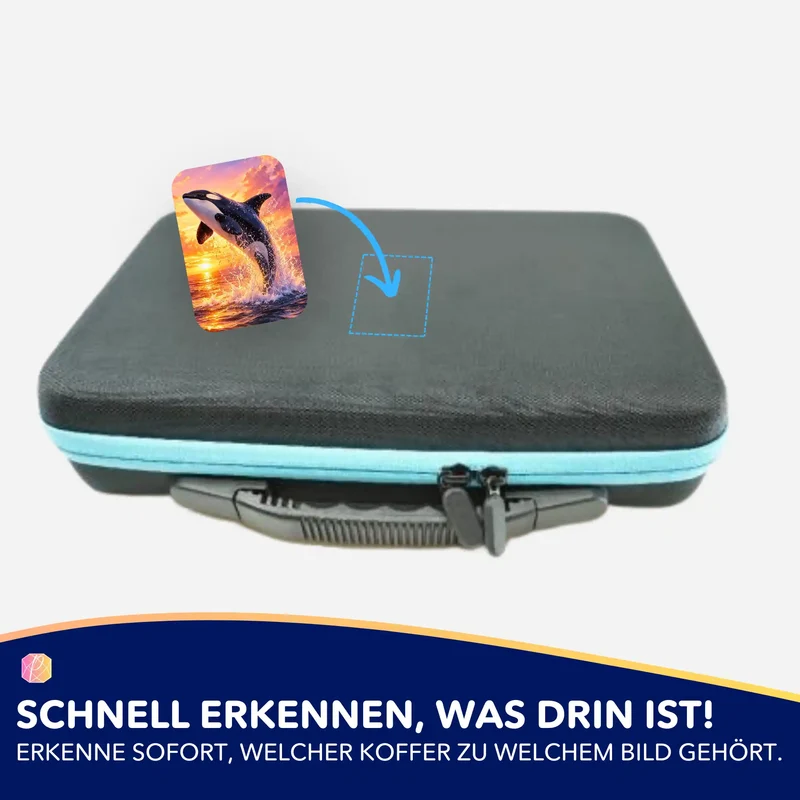 Aufkleber 5er-Set - Grenzenlos