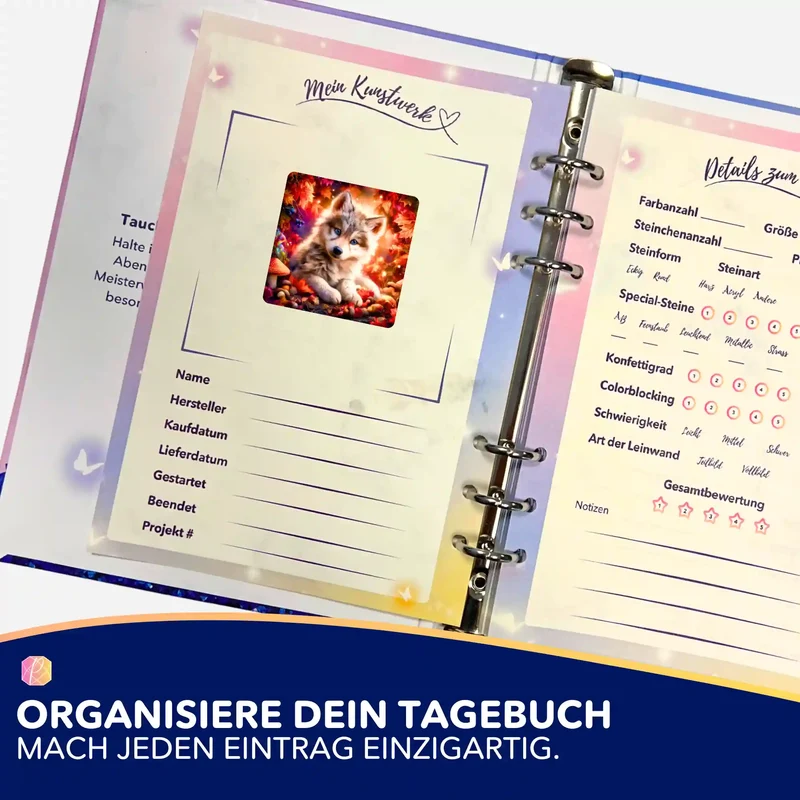 Aufkleber 5er-Set - Akiro
