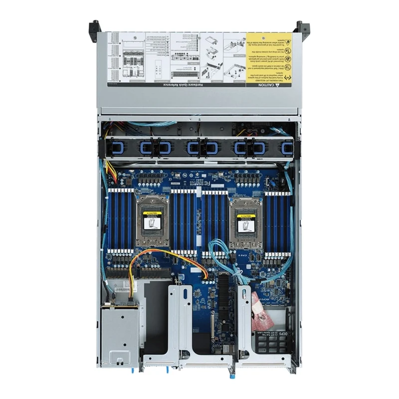 Gigabyte R282-Z91 2U Rackmount Dual 3rd Gen AMD ROME Server - 26x Hot-Swap Bays - Redundant PSU