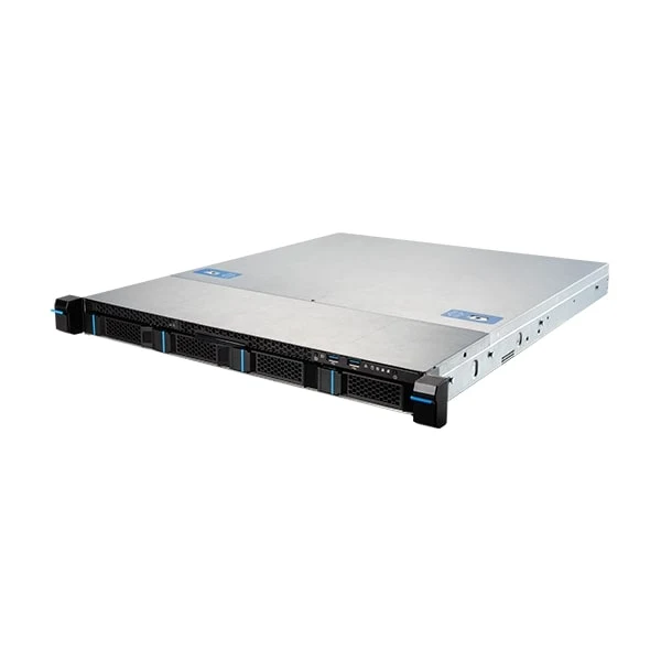 MSI S1102-01 1U Rackmount Single AMD Ryzen 7000 and EPYC 4004 Server - 4x Hot-Swap Bays - 2x Gigabit LAN - Redundant PSU