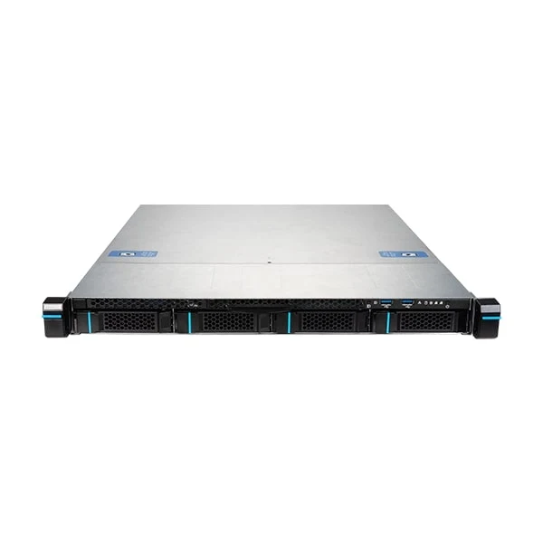 MSI S1102-01 1U Rackmount Single AMD Ryzen 7000 and EPYC 4004 Server - 4x Hot-Swap Bays - 2x Gigabit LAN - Redundant PSU