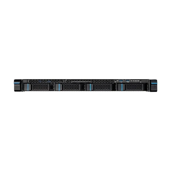 MSI S1102-01 1U Rackmount Single AMD Ryzen 7000 and EPYC 4004 Server - 4x Hot-Swap Bays - 2x Gigabit LAN - Redundant PSU