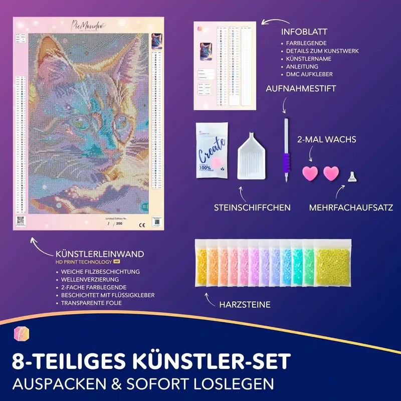 Diamond Painting - Samtpfote "Limited Edition"