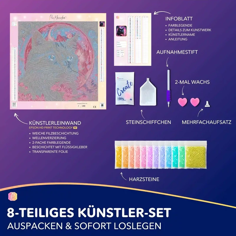 Diamond Painting - Nacht aus Samt "Limited Edition"