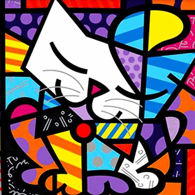 Color Abstract Cat PIX-446