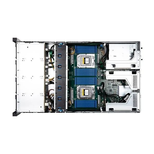 MSI S2206-02 2U Rackmount Dual AMD EPYC Server - 12x Hot-Swap Bays - 2x Gigabit LAN - Redundant PSU
