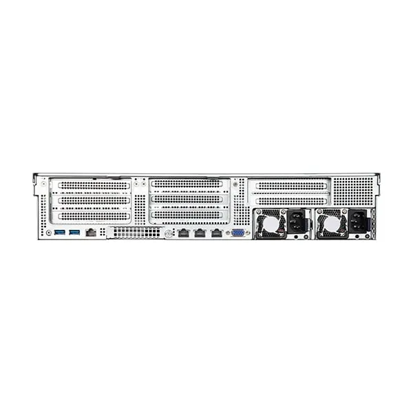 MSI S2206-02 2U Rackmount Dual AMD EPYC Server - 12x Hot-Swap Bays - 2x Gigabit LAN - Redundant PSU