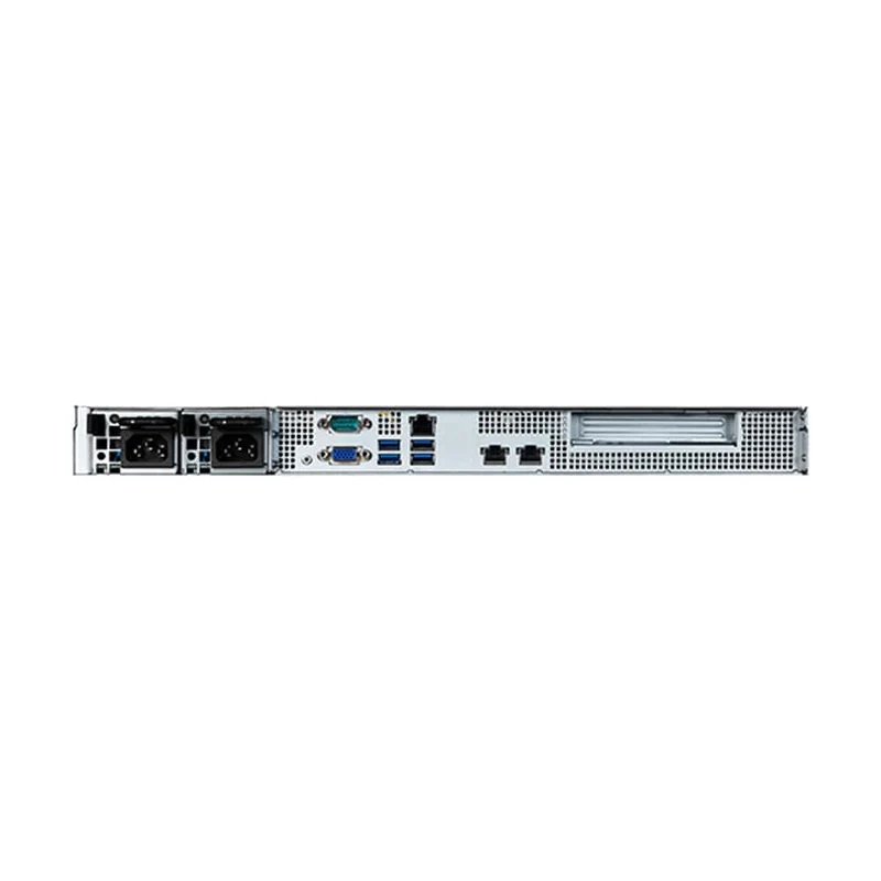 MSI S1102-02 1U Rackmount Single AMD Ryzen 7000 and EPYC 4004 Server - Water Cooled - 4x Hot-Swap Bays - 2x Gigabit LAN - Redundant PSU