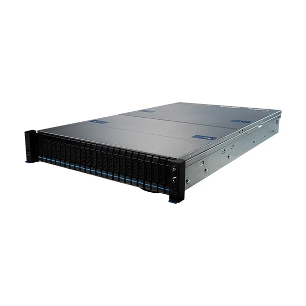 MSI S2206-04 2U Rackmount Dual AMD EPYC Server - 24x Hot-Swap Bays - 2x Gigabit LAN - Redundant PSU