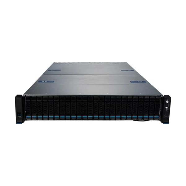 MSI S2206-04 2U Rackmount Dual AMD EPYC Server - 24x Hot-Swap Bays - 2x Gigabit LAN - Redundant PSU