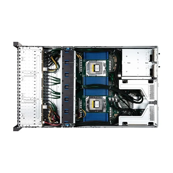 MSI S2206-04 2U Rackmount Dual AMD EPYC Server - 24x Hot-Swap Bays - 2x Gigabit LAN - Redundant PSU