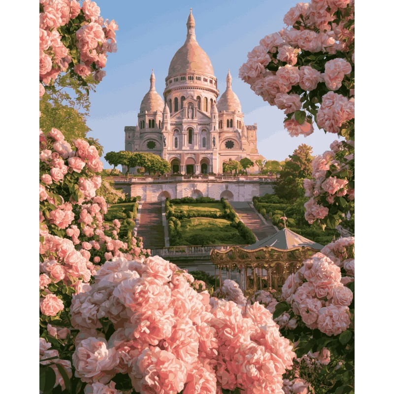 Montmartre in Blüte