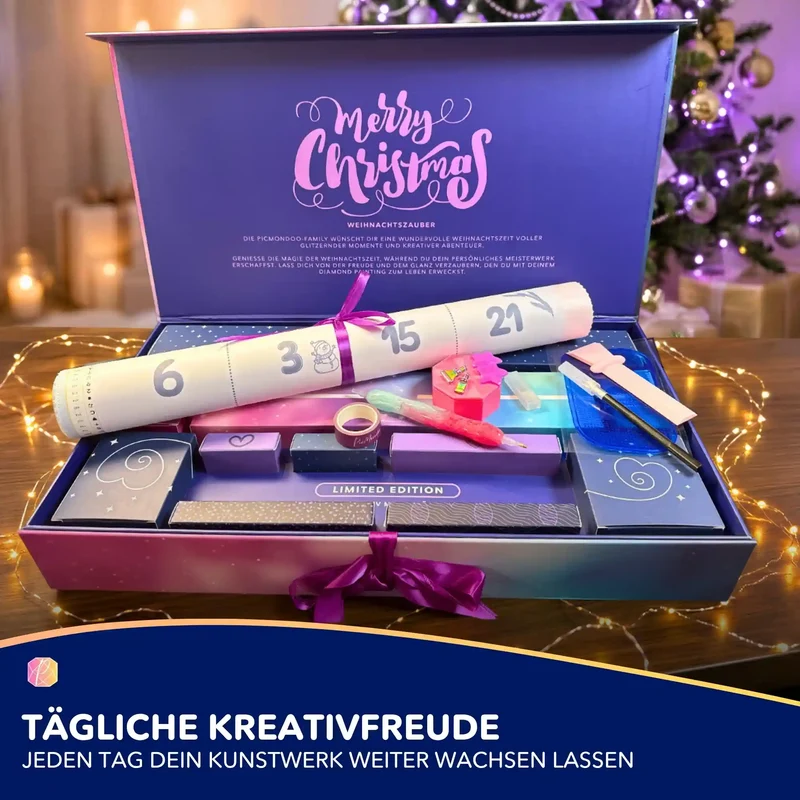 Diamond Painting Adventsmotiv 2026 - Limited Edition (Vorbestellung)