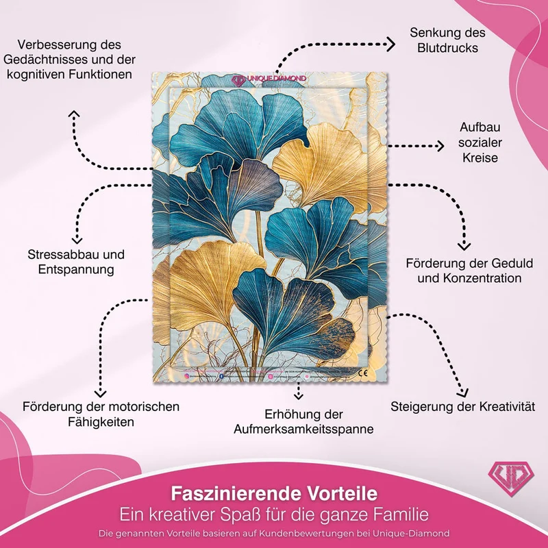 5D Diamond Painting – Aurelia Crystal Blossom