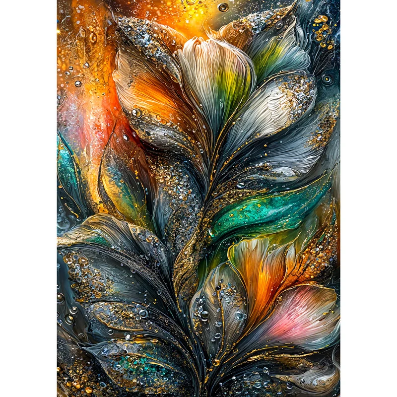 5D Diamond Painting – Aurelia Crystal Blossom
