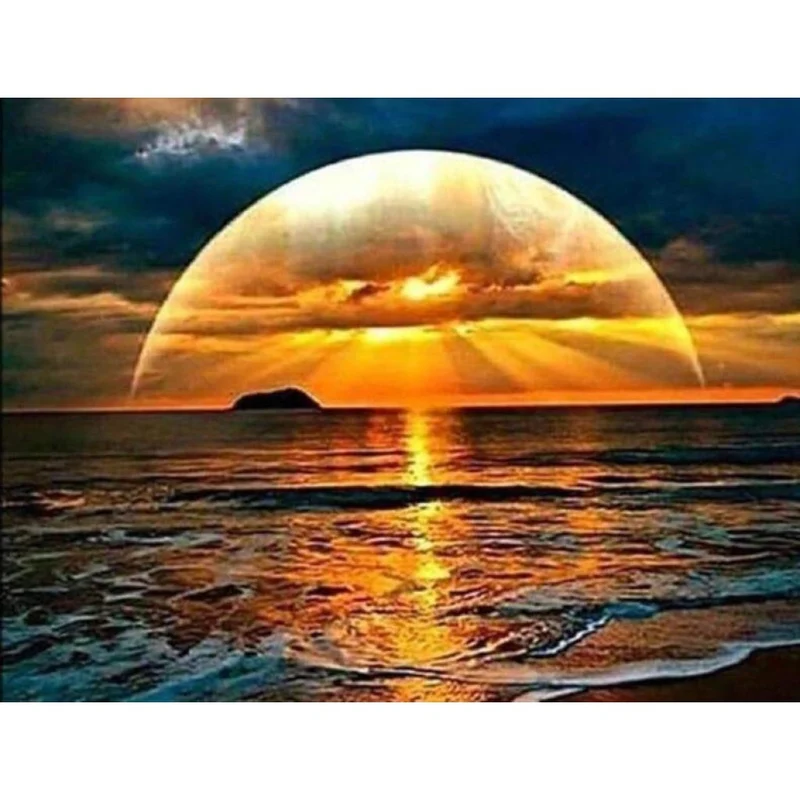 Sonnenuntergang Horizont Meer