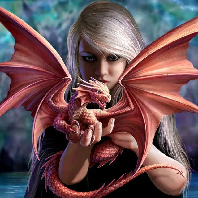 Dragon Baby and Girl PIX-510
