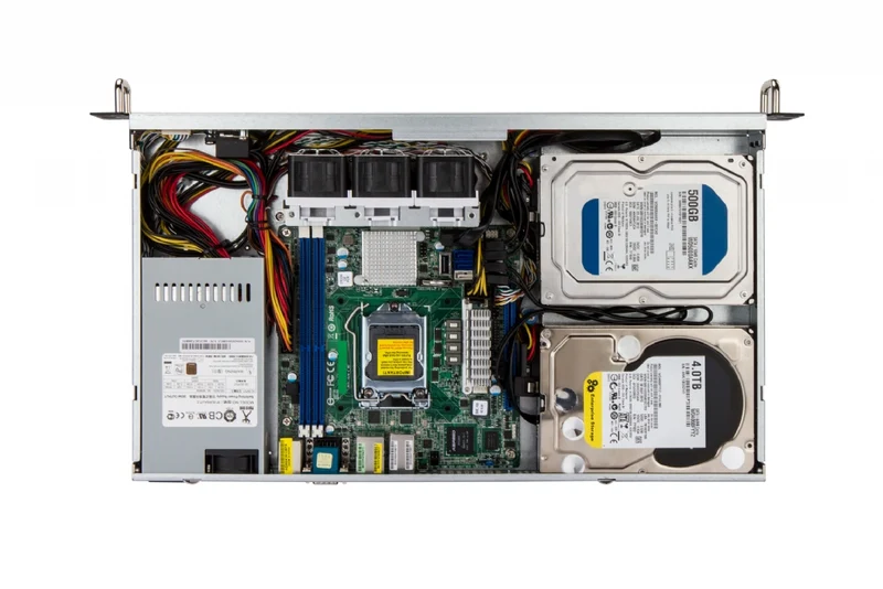 In-Win IW-RF100S - 1U Short Depth Server Chassis - 250mm Depth - Including 265W PSU