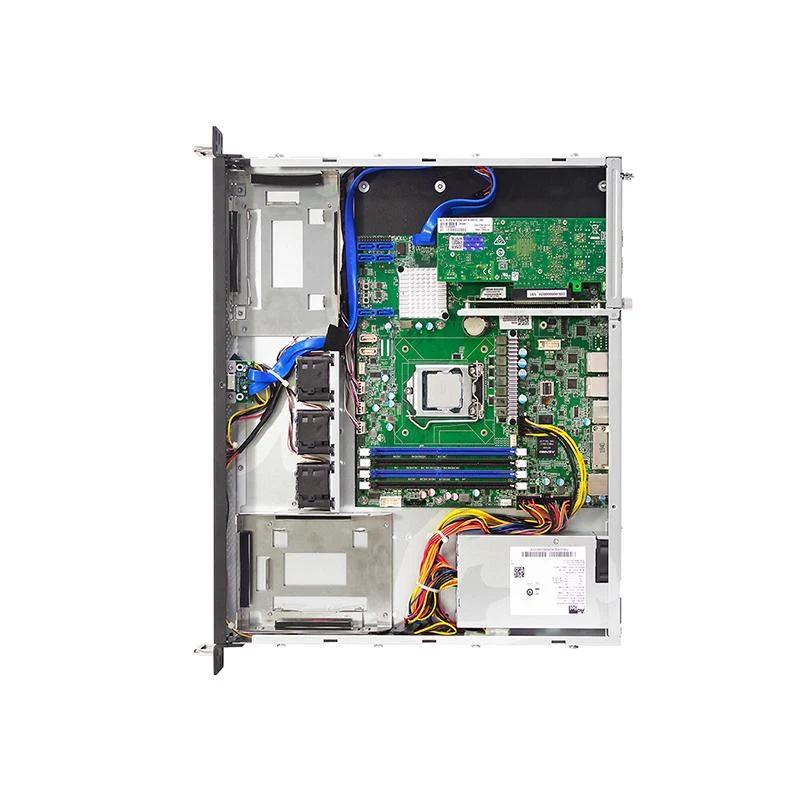 1U Short Rugged Rackmount Chassis 2 x 3.5" ,2x2.5" Internal (250 Watt PSU Inc.)