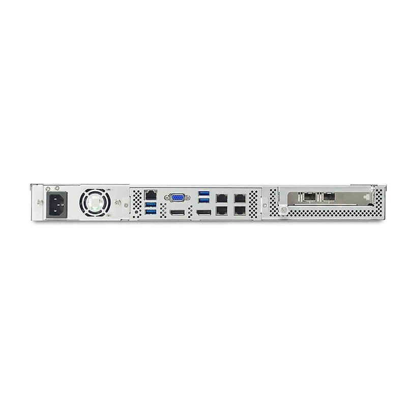 1U Short Rugged Rackmount Chassis 2 x 3.5" ,2x2.5" Internal (250 Watt PSU Inc.)