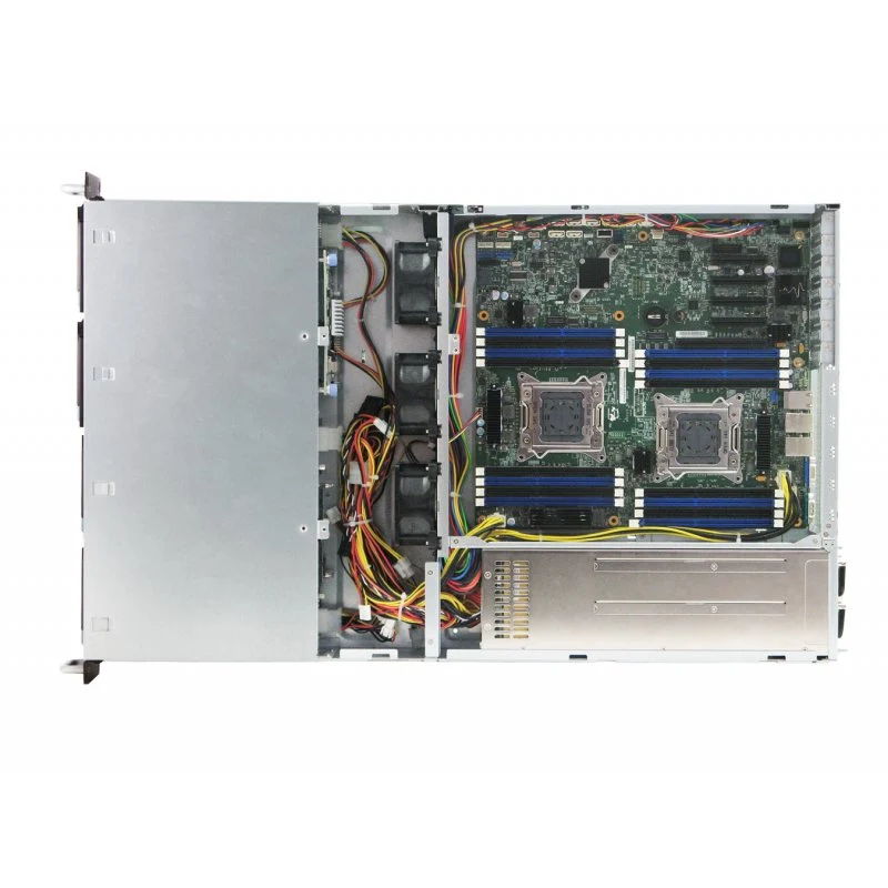 AIC 2U 6G Storage Chassis 8 x 3.5" Hot Swap + 2 x 2.5" Internal + 1 x 5.25" Slim Optical with an 650W Single PSU (Rails Included) * 7 x Low Profile
