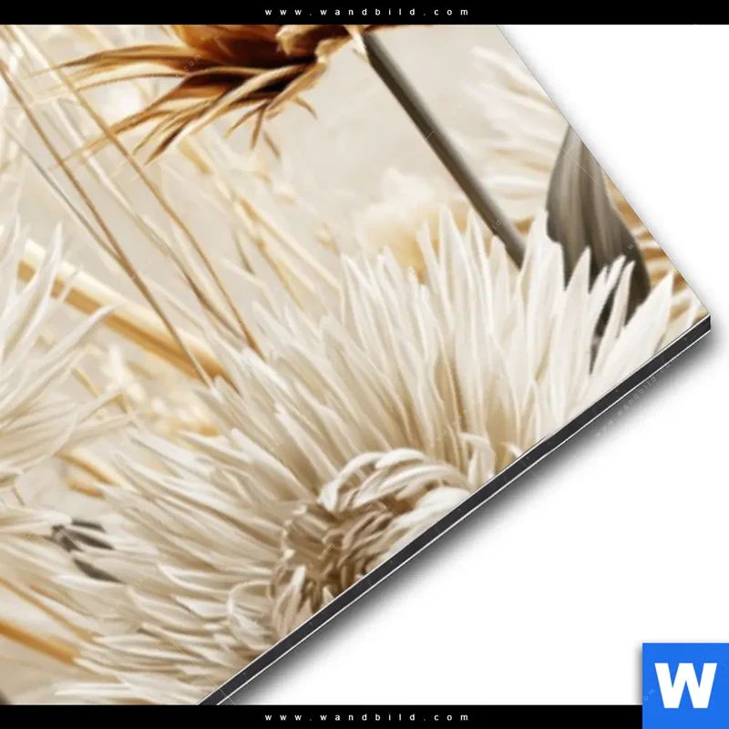 Alu-Dibond Bild | Wildblumen | Panorama