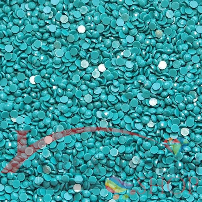 DMC 3812 Sea Green VY DK - runde Steine - Diamond Painting