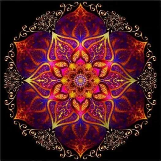Mandala Red PIX-652