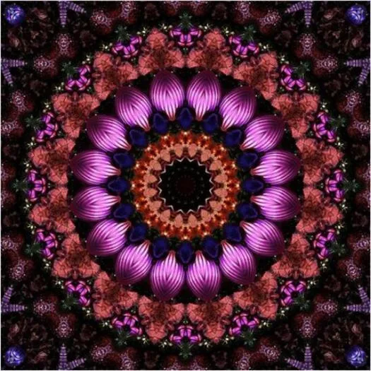 Mandala Purple PIX-657