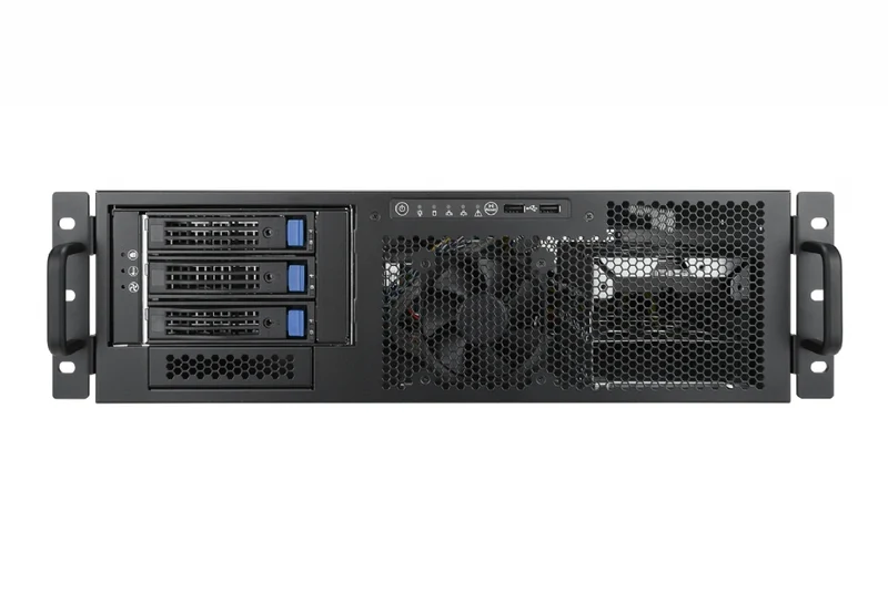 In-Win IW-R300N - 3U Feature Rich Short Depth Server Chassis