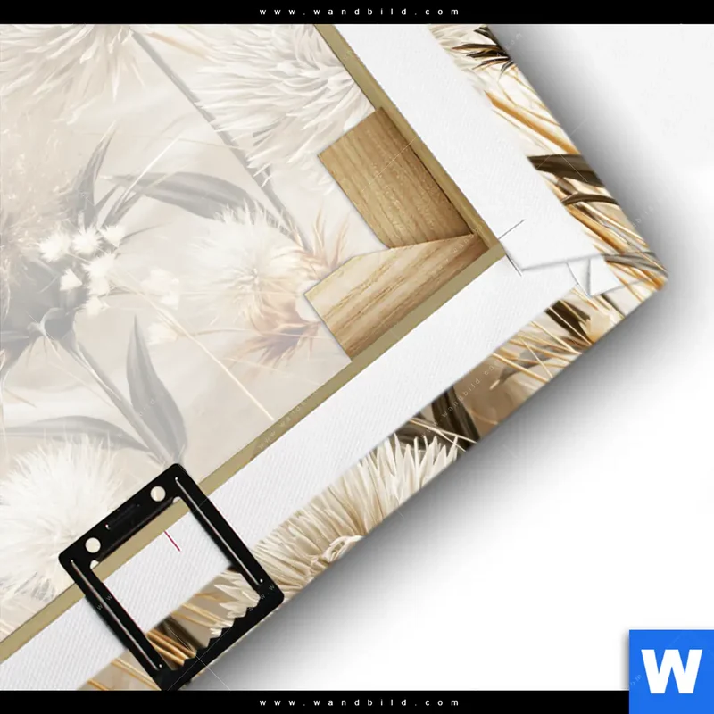 Leinwandbild | Wildblumen | Quadrat