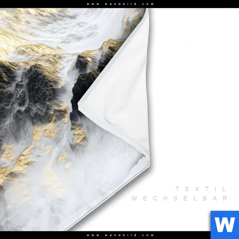 Wechselmotiv | Stille der goldenen Berge | Quadrat